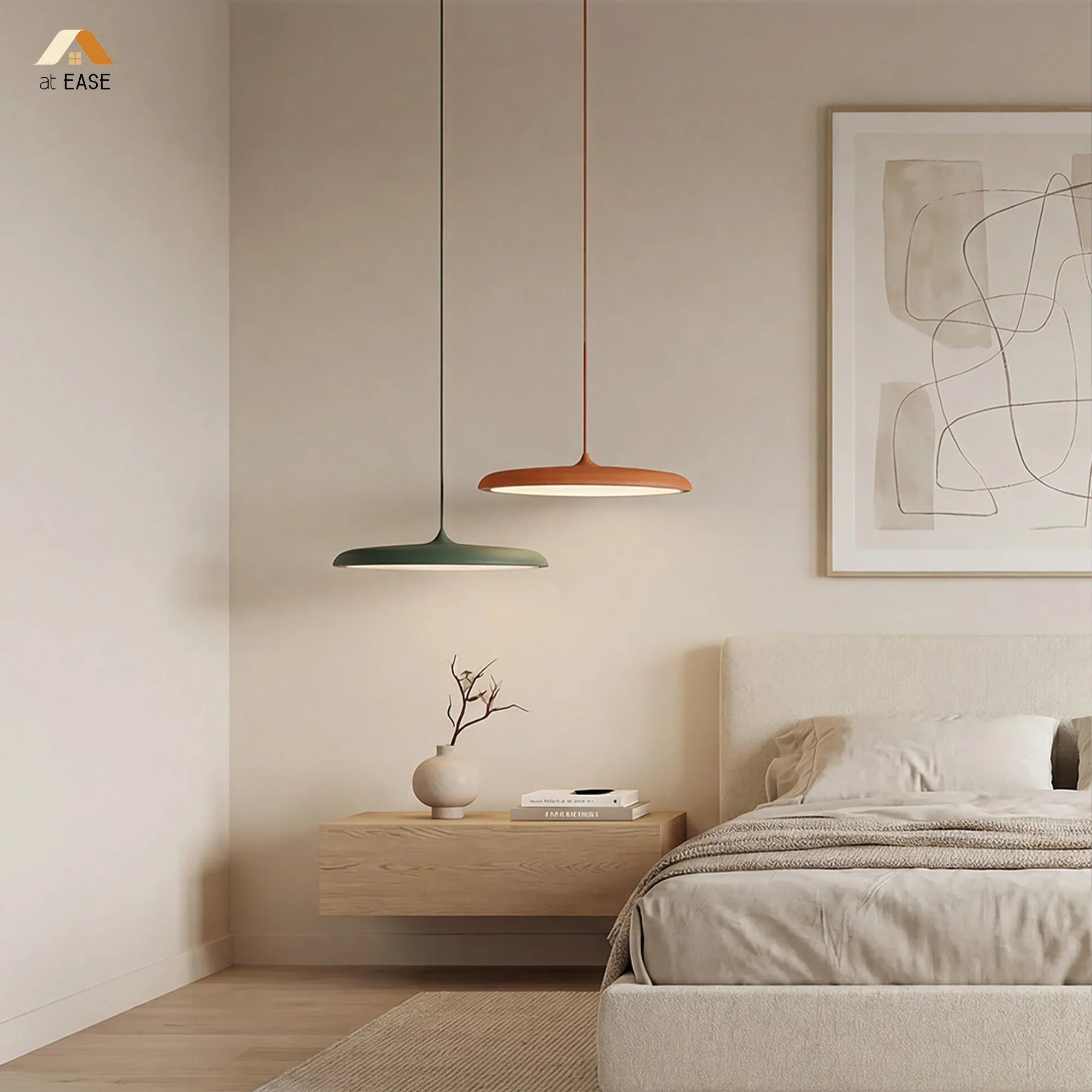 Avery Macaron Adjustable Metal Pendant Light