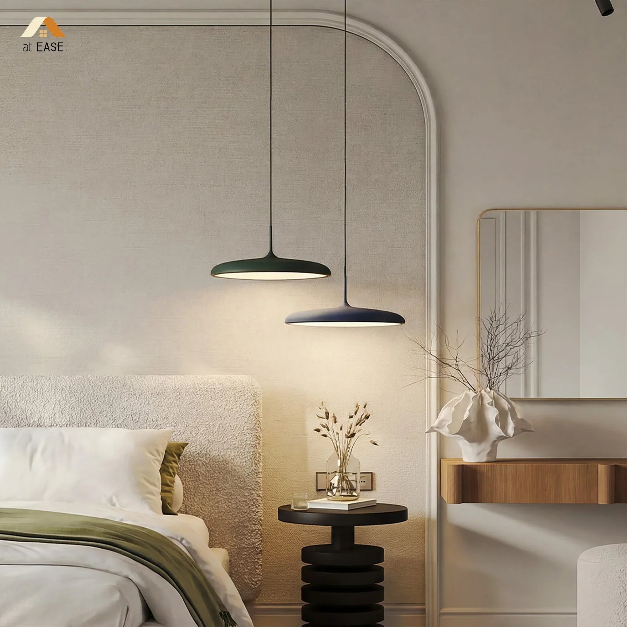 Avery Macaron Adjustable Metal Pendant Light