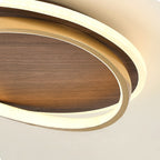 Arisha Modern Round Dimmable Ceiling Light Gold Metal Bedroom
