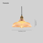 Umai Industry LED Suspension Clear/Amber Bedroom/Restaurant