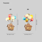 Aria Designer Flush Mount Ceiling Light Wood Children's Room