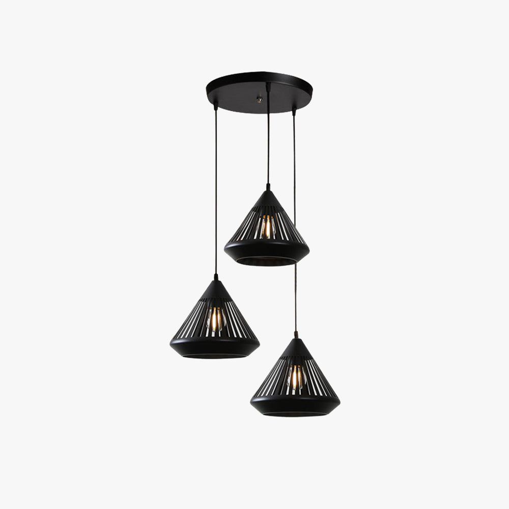 Arisha Modern Minimalist Metal Chandelier Bedroom