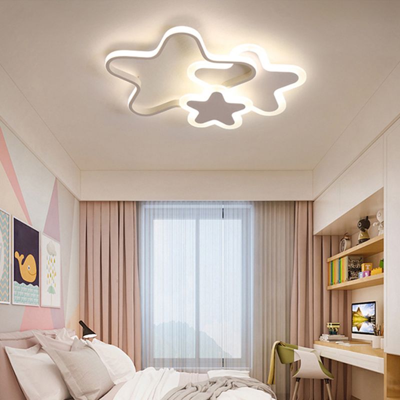 Aria LED Star Designer Flush Mount Ceiling Light