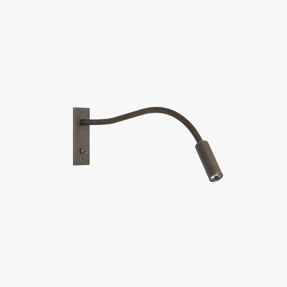Uvan Minimalist Wall Sconce with Adjustable Reading Spot