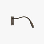 Uvan Minimalist Wall Sconce with Adjustable Reading Spot