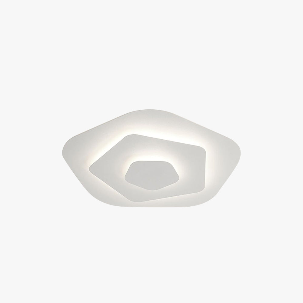 Arisha Modern Round LED Ceiling Light White Living Room/Bedroom D50CM