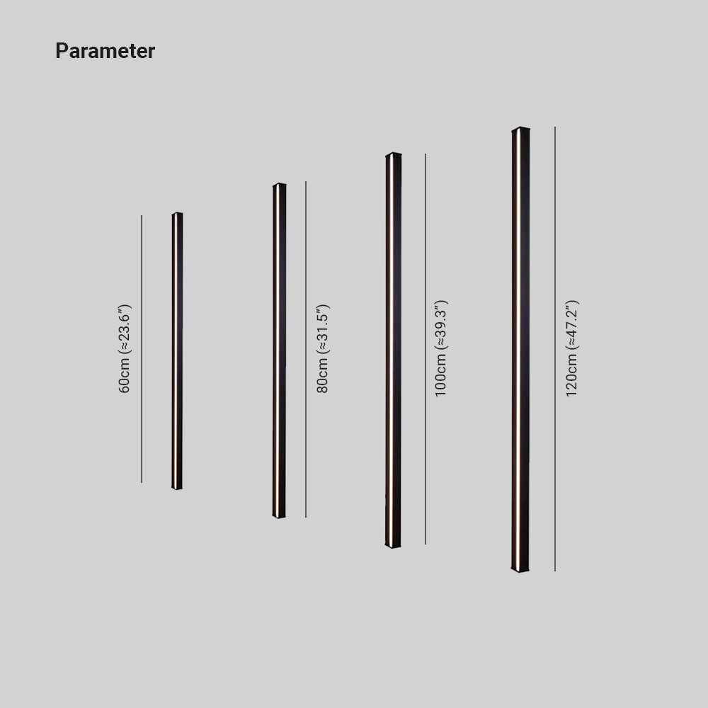 Arisha Minimalistic Linear LED Wall Light Gold/Black/White Bedroom
