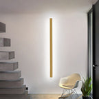 Arisha Minimalistic Linear LED Wall Light Gold/Black/White Bedroom