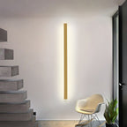 Arisha Minimalistic Linear LED Wall Light Gold/Black/White Bedroom