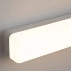 Banya Simple Linear Wall Mirror Light. Acrylic. White. Bathroom
