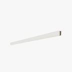 Arisha Simple White Bar Mirror Front Vanity Wall Lamp