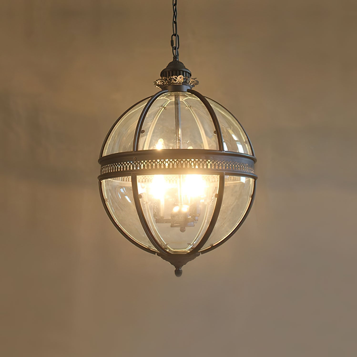 Edward Retro Glass Pendant