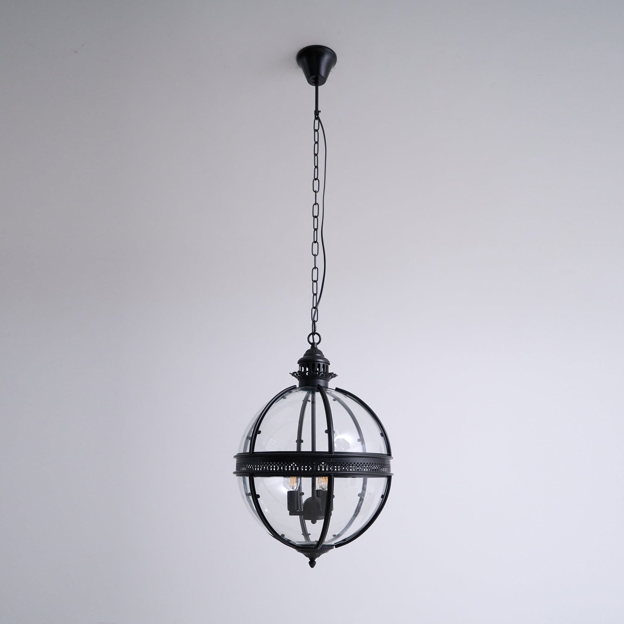 Edward Retro Pendant Light Glass