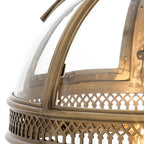 Edward Retro Pendant Light Glass