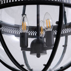 Edward Retro Pendant Light Glass