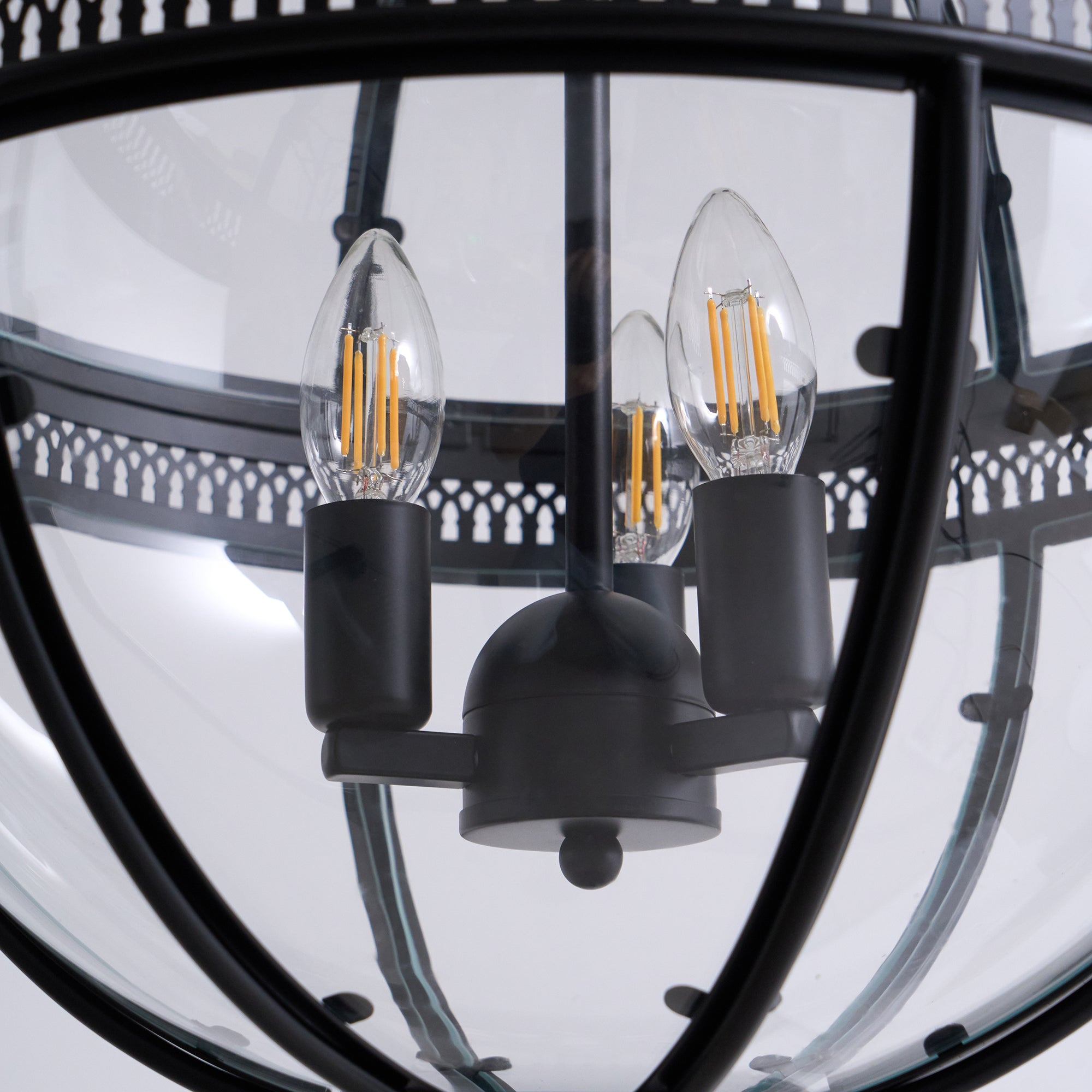 Edward Retro Glass Pendant