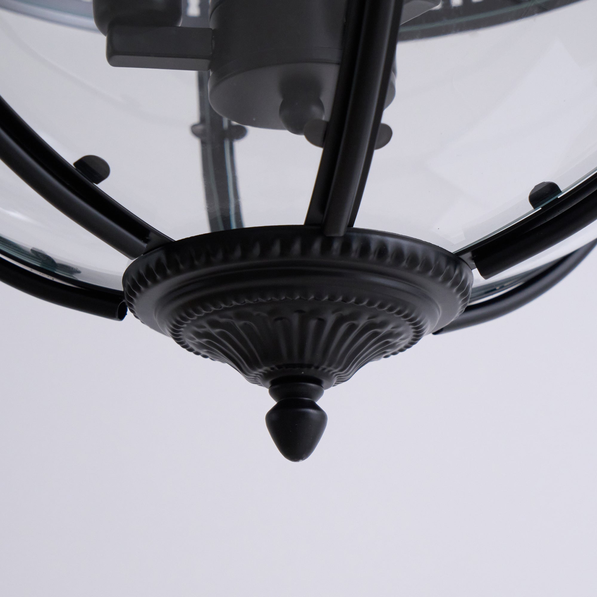 Edward Retro Pendant Light Glass