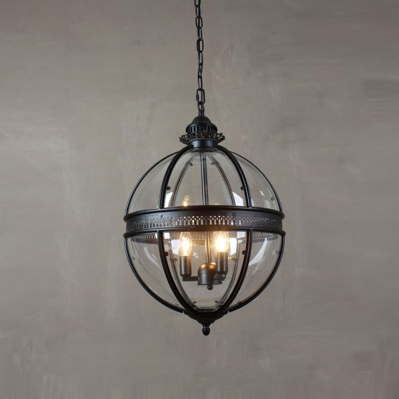 Edward Retro Pendant Light Glass