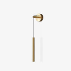 Cecilia Indoor Wall Sconce in Brass Lines