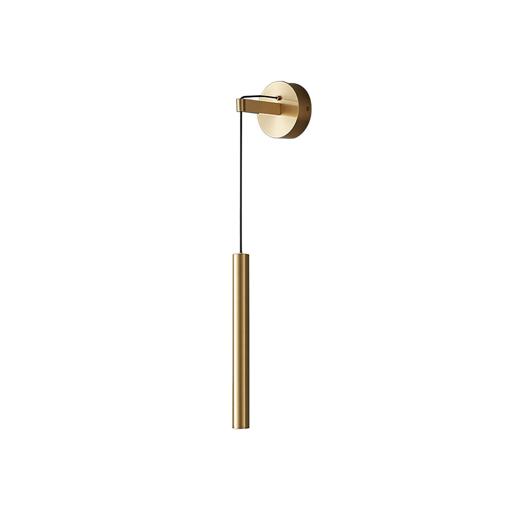 Cecilia Indoor Wall Sconce in Brass Lines