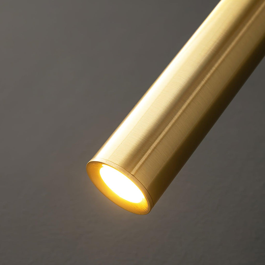 Cecilia Indoor Wall Sconce in Brass Lines