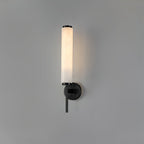 Iron Art Deco Alabaster Wall Lamp