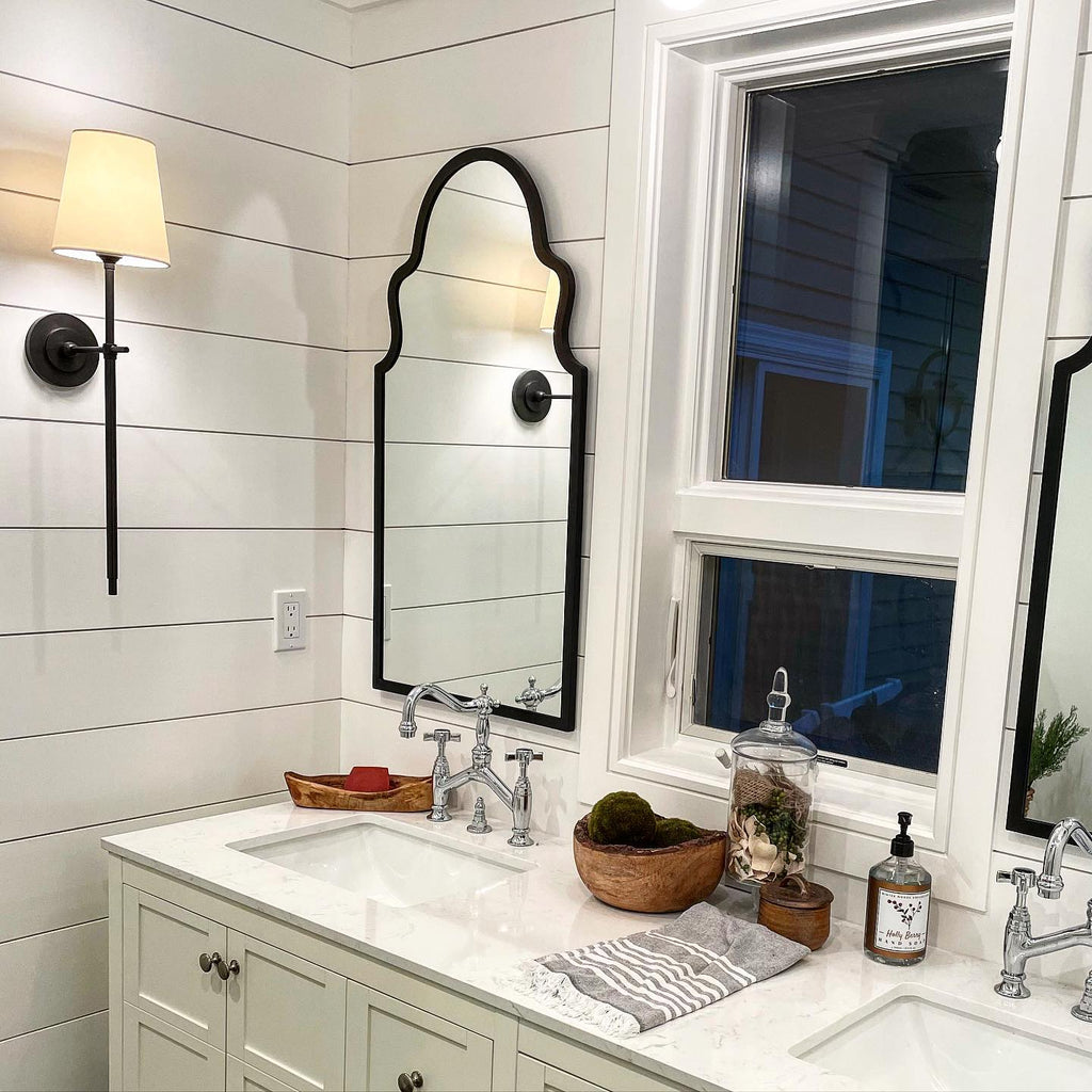 Theodore Wall Lamp Brass Fabric