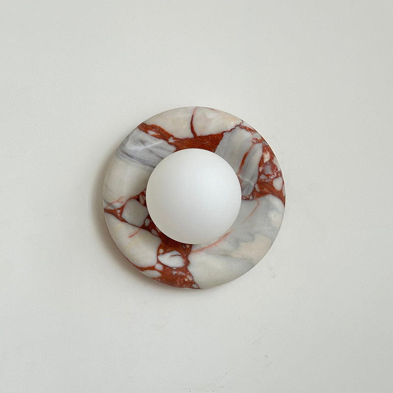Hako Marble Indoor Wall Sconce