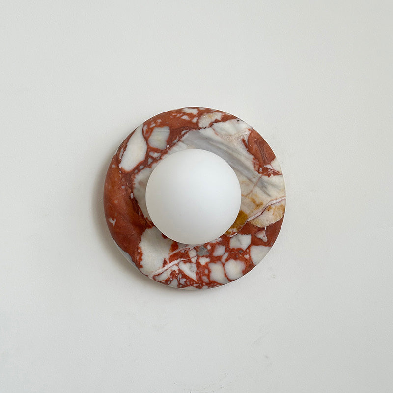 Hako Marble Indoor Wall Sconce