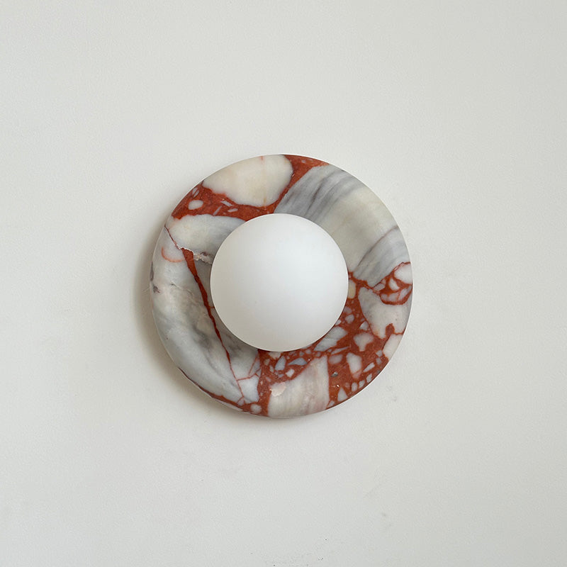 Hako Marble Indoor Wall Sconce