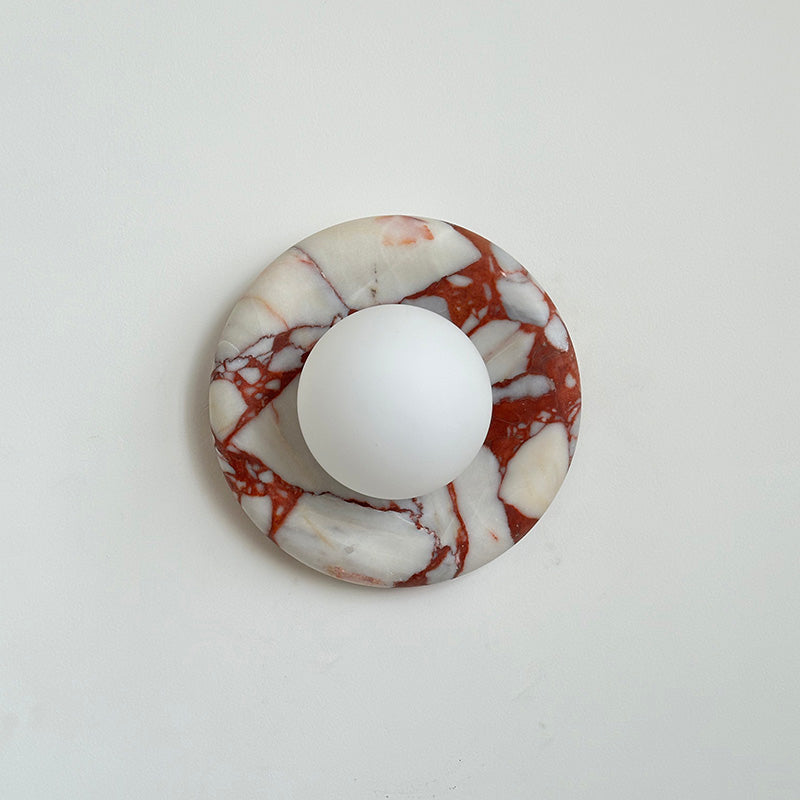 Hako Marble Indoor Wall Sconce