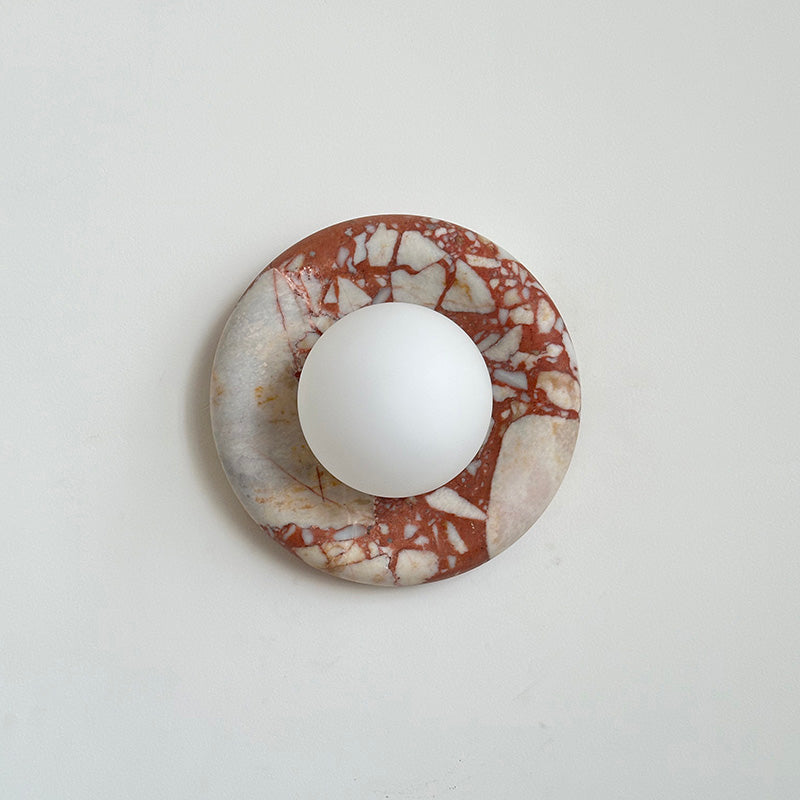 Hako Marble Indoor Wall Sconce
