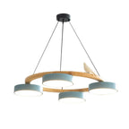 Cadmus Macarons Bird Woon Round Chandelier