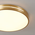 Eurcarara Modern Minimalist Brass Ceiling Light