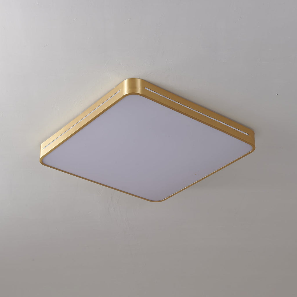 Eurcarara Modern Minimalist Brass Ceiling Light
