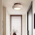 Astra Mini Donut Ceiling Light in Travertine