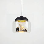 Calliope Zoo Glass Pendant Light