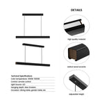 Caputo linear led pendant light