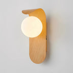 Exuro Indoor Wall Sconce in Wood / Walnut