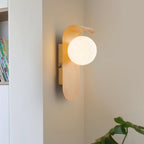 Exuro Indoor Wall Sconce in Wood / Walnut