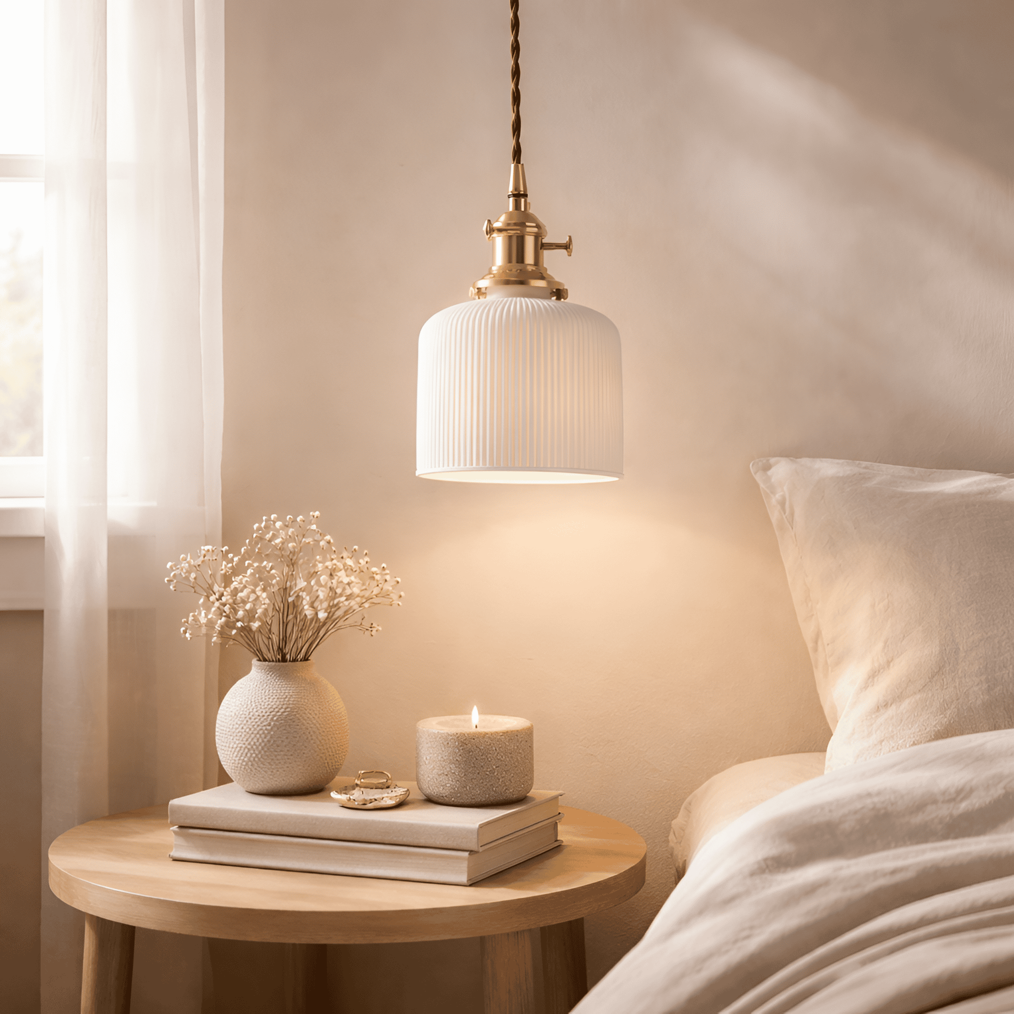 Percy - Ceramic LED Pendant Lamp