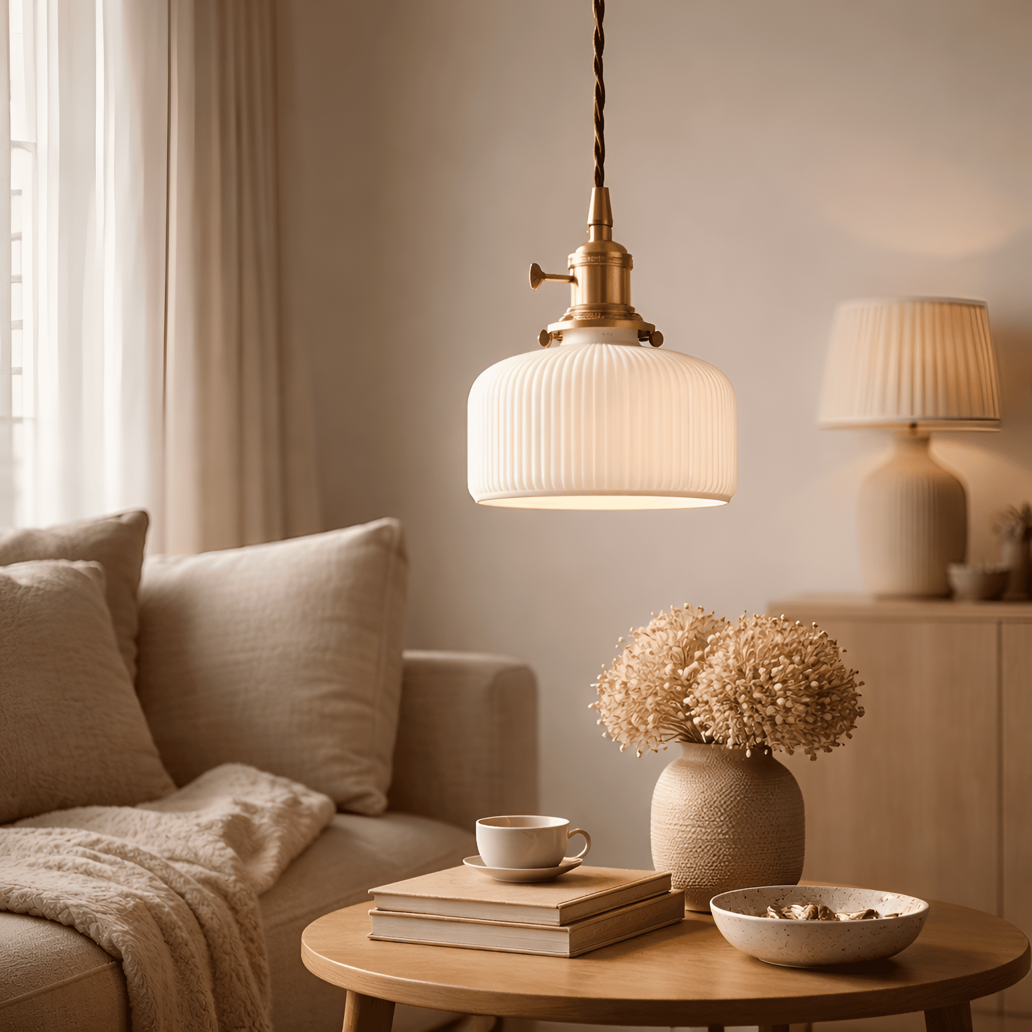 Percy - Ceramic LED Pendant Lamp