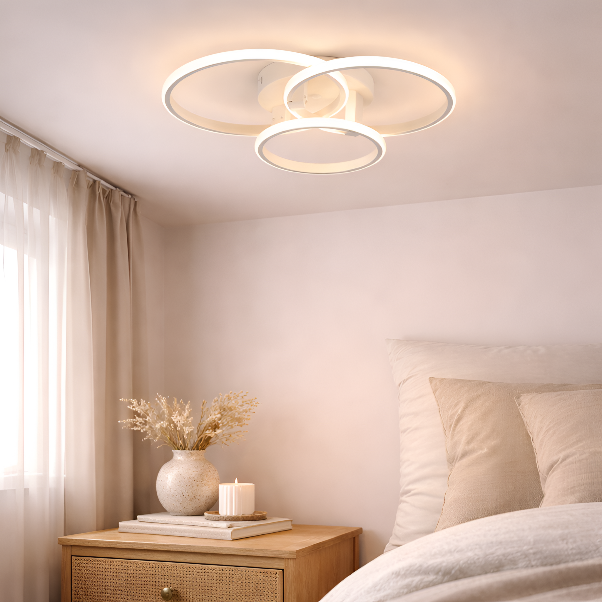 Jerome - Modern LED Ceiling Ring Lamp