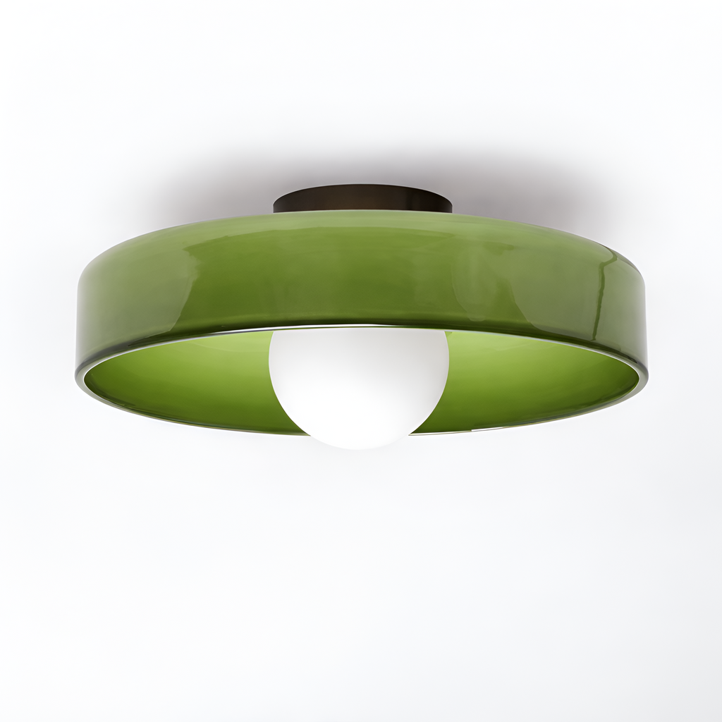Victor - Scandinavian Design Cream Ceiling Lamp