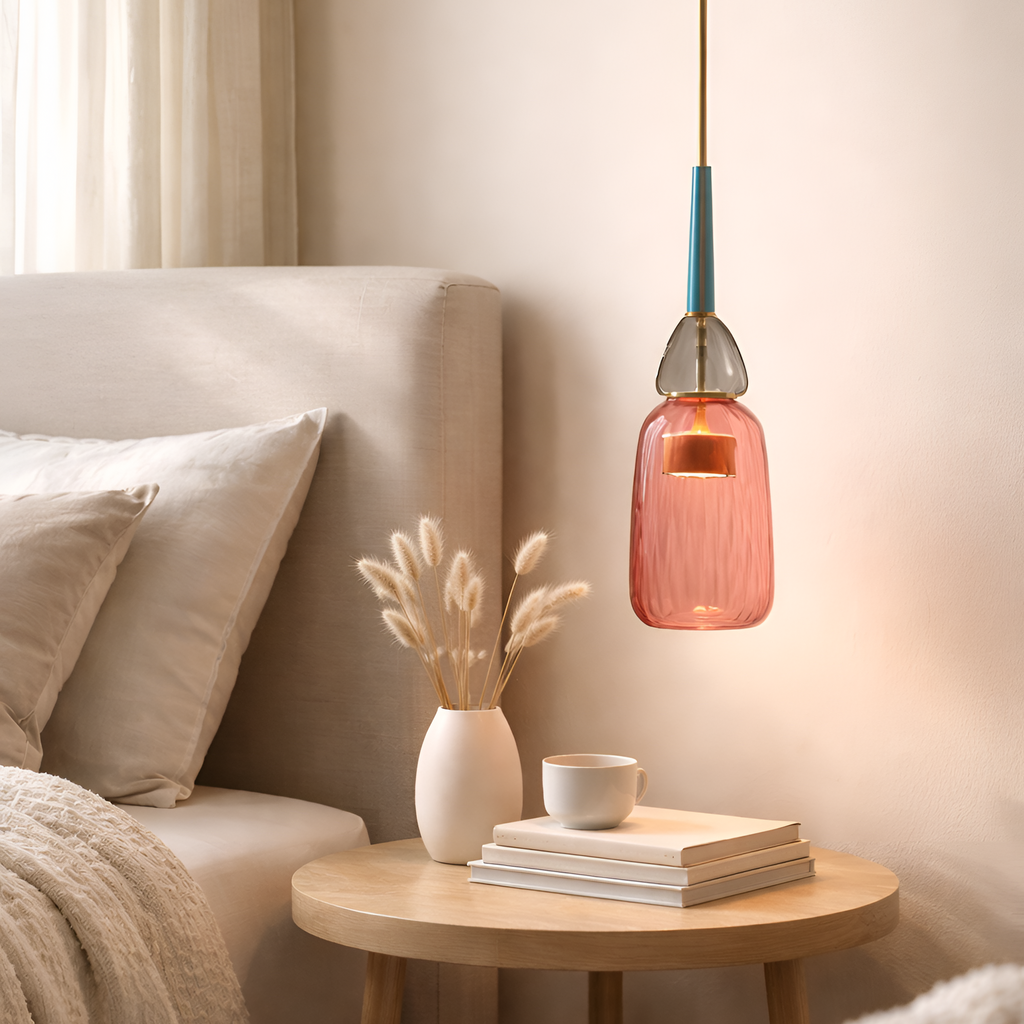 Tresha - Modern LED Glass Pendant Light