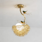 Ken - Bird's Nest Glass Pendant Lamp