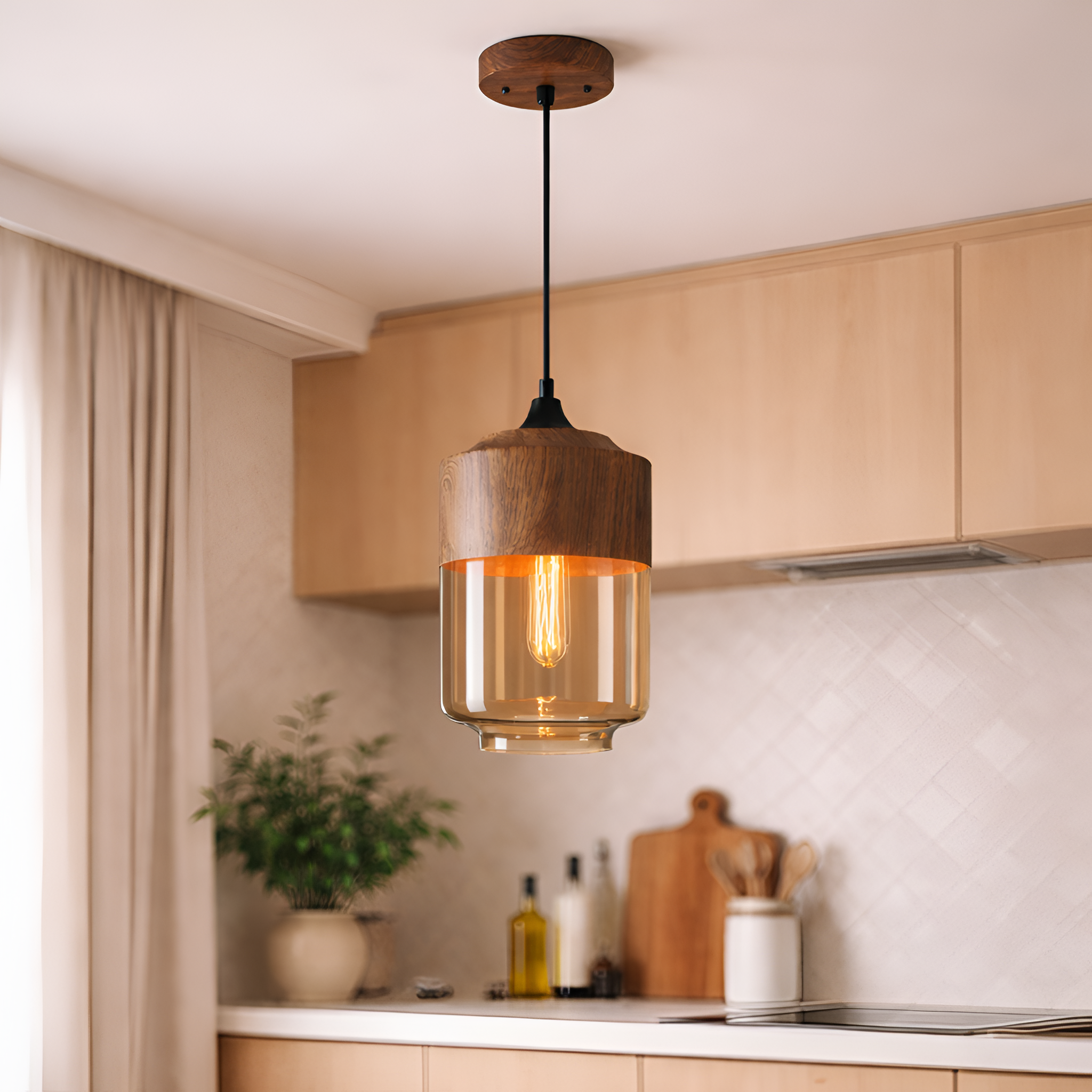 Irene - Industrial Retro LED Pendant Lamp