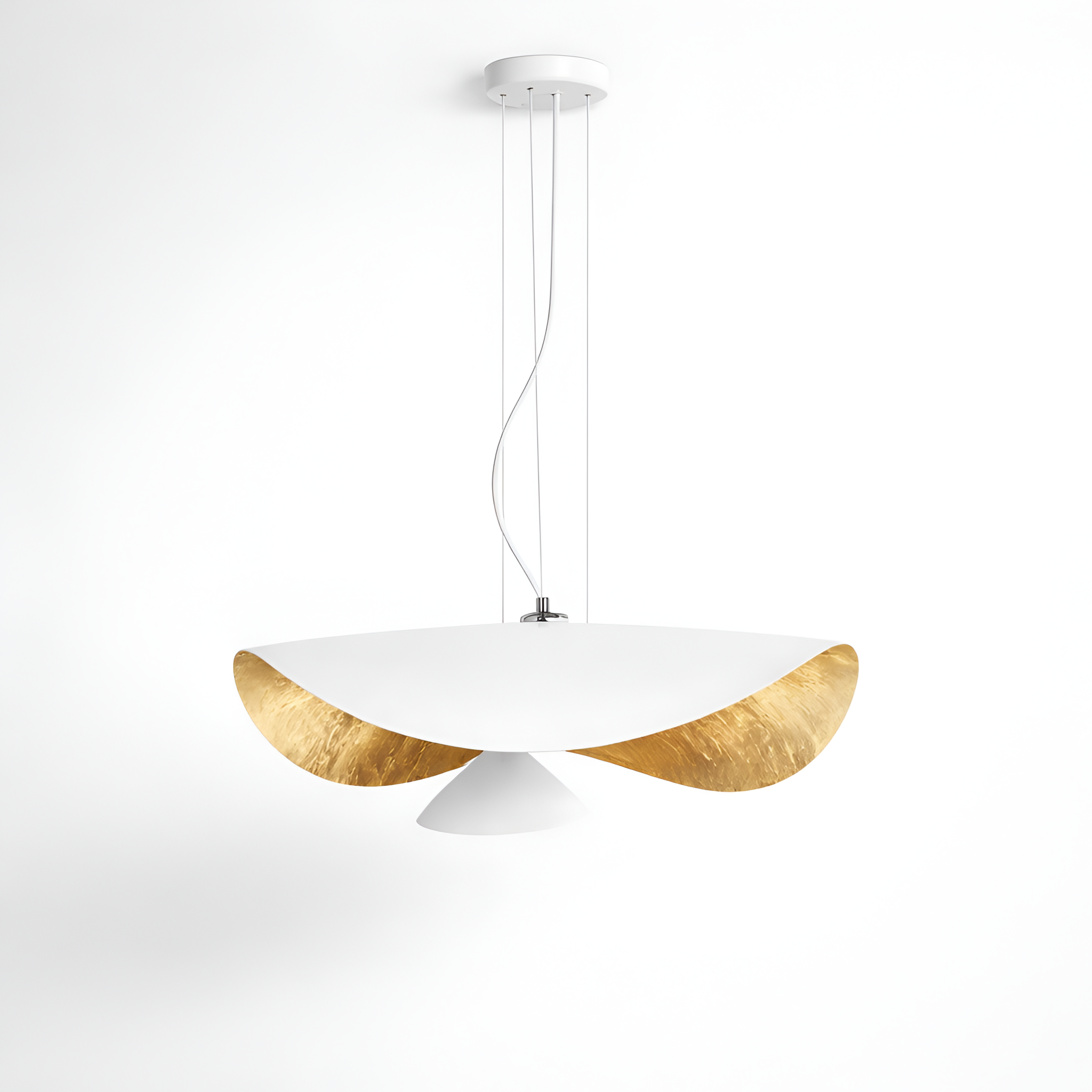 Precious - Modern Curved LED Chandelier Pendant Light