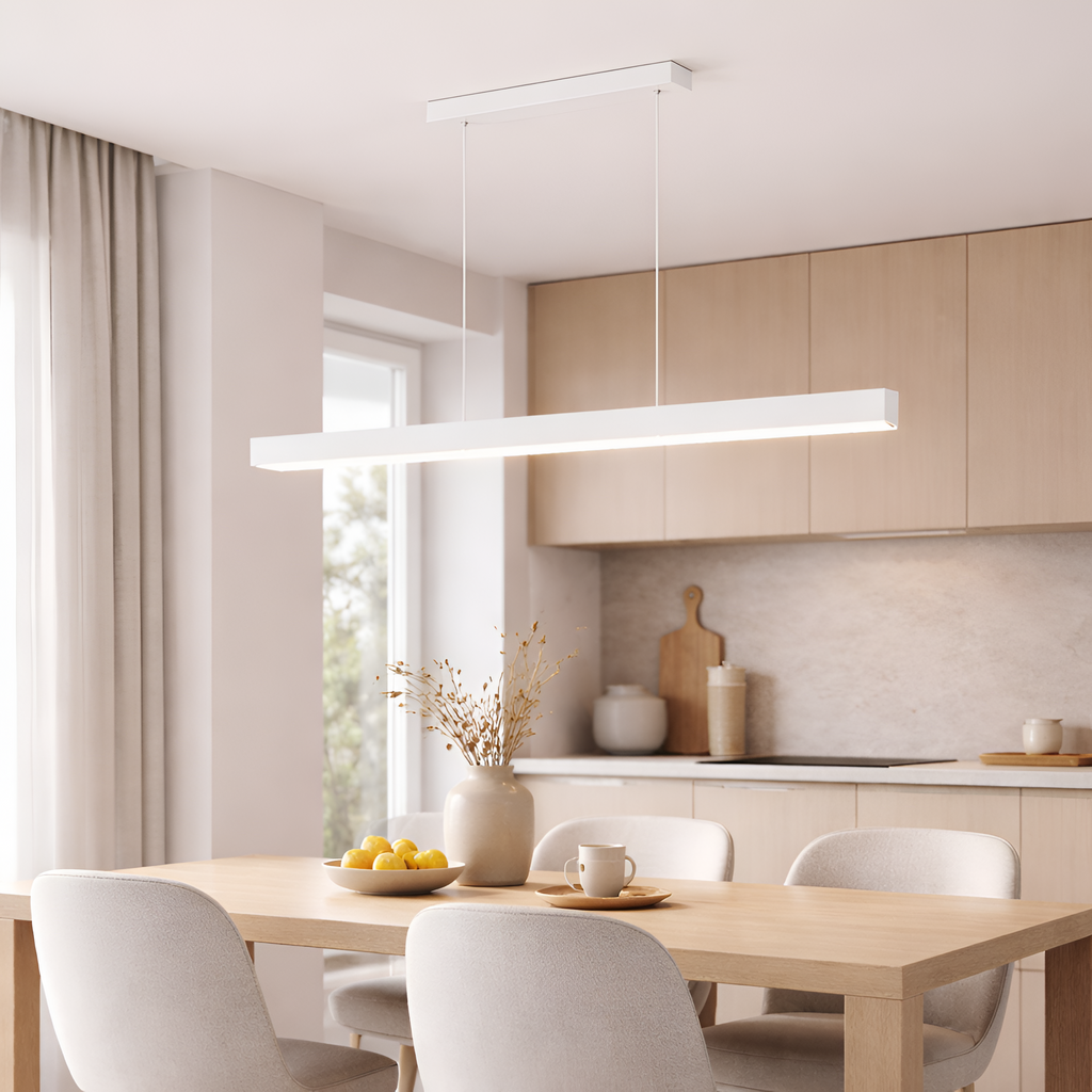 Janel - Modern LED Strip Chandelier