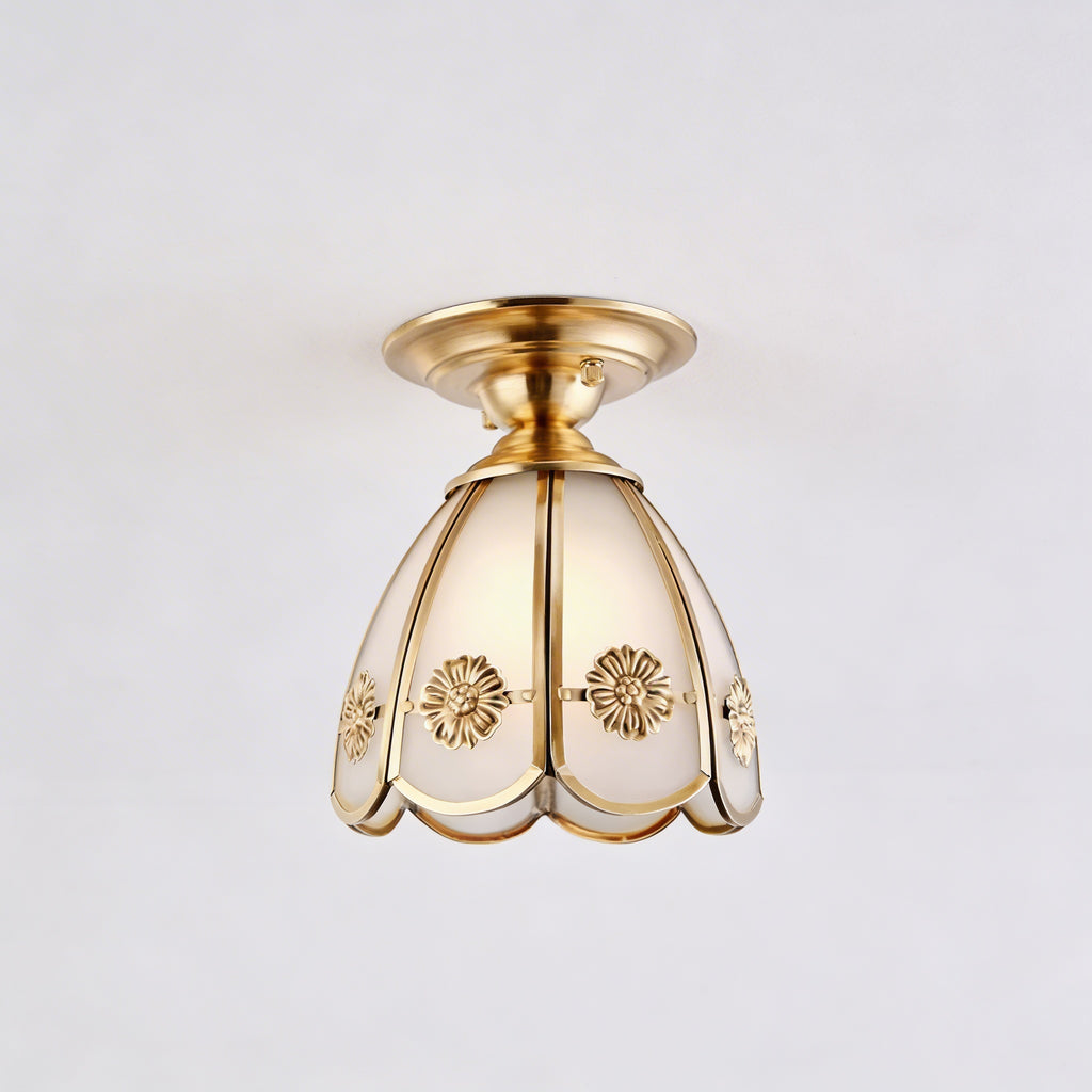 Leo - Copper Vintage Ceiling Light